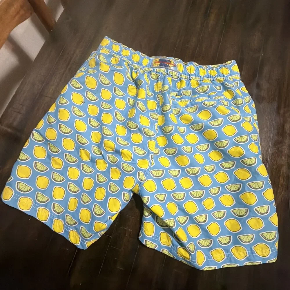 Beach Bros Swim Trunks Board Shorts Men's Medium Pockets 6”